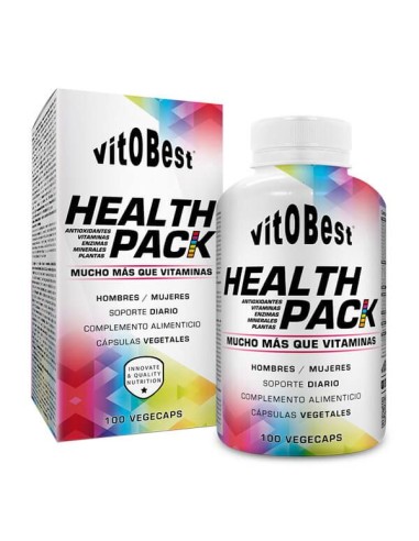 HEALTH PACK 100 VEGECAPS - VITOBEST